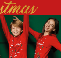 PIGIAMA NATALE BAMBINA M/L EP7059 Tellini S.r.l. Ingrosso Abbigliamento