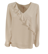 CAMICIA DONNA M/L P13740 Tellini S.r.l. Ingrosso Abbigliamento