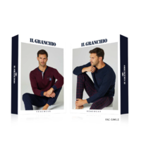 PIGIAMA APERTO UOMO M/L GP2125A Tellini S.R.L. Velkoobchodní oblečení