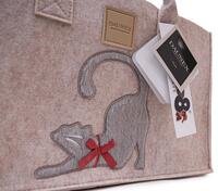 PLAID IN BORSA FELTRO MORBIDOTTO FRIEND 130X160 Tellini S.r.l. Ingrosso Abbigliamento