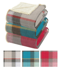 COPERTA 2P SCOZIA 200X210 Tellini S.r.l. Ingrosso Abbigliamento