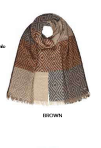 SCIARPA DONNA SI2881 68X190 Tellini S.r.l. Ingrosso Abbigliamento