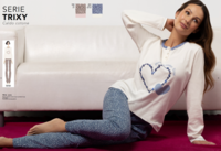 PIGIAMA SERAFINO DONNA M/L TR16 Tellini S.R.L. Χονδρική ενδυμασία