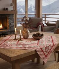 CENTROTAVOLA ALTA BADIA 85X85 Tellini S.r.l. Ingrosso Abbigliamento