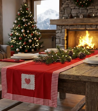 NATALE VIENNA 45X140 RUNNER Tellini S.r.l. Ingrosso Abbigliamento