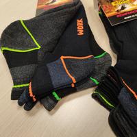 TRIS CALZINO UOMO 07 WORK FLUO Tellini S.r.l. Ingrosso Abbigliamento