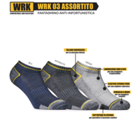 TRIS MAN SOCKS WRK-03 ARBEIT Tellini S.R.L. Großhandelskleidung