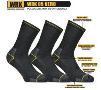 TRIS MAN SOCKS WRK-05 ARBEIT Tellini S.R.L. Großhandelskleidung