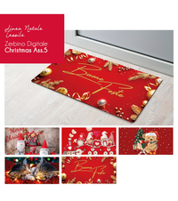 ZERBINO CHRISTMAS DIGITALE 45X75 Tellini S.r.l. Ingrosso Abbigliamento