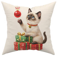 NATALE COPRICUSCINO ZIGRI 45X45 Tellini S.r.l. Ingrosso Abbigliamento
