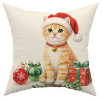 NATALE COPRICUSCINO ZIGRI 45X45 Tellini S.r.l. Ingrosso Abbigliamento