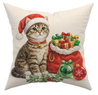 NATALE COPRICUSCINO ZIGRI 45X45 Tellini S.r.l. Ingrosso Abbigliamento