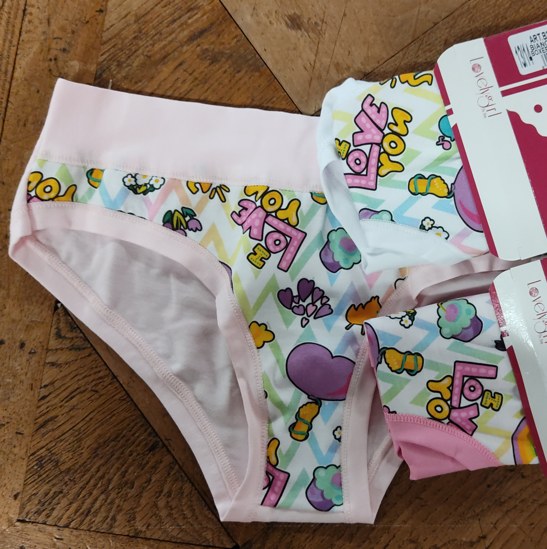 Mutande Cotone Per Ragazze 8-16 Anni - Confezione Da 12 Slip Comodi E Morbidi - Foto 2
