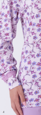 PIGIAMA APERTO DONNA M/L KE0013 Tellini S.r.l. Ingrosso Abbigliamento