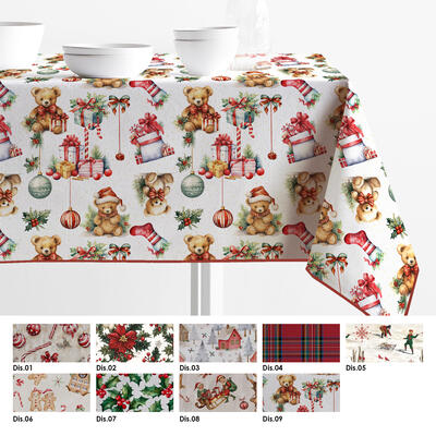TOVAGLIA ANTIMACCHIA 8P SPLASH XMAS DAKOTA 160CM Tellini S.r.l. Ingrosso Abbigliamento