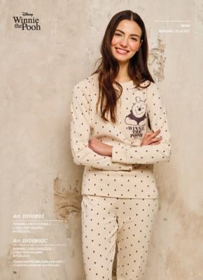 PIGIAMA DONNA M/L DYD0892 Tellini S.R.L. Großhandelskleidung