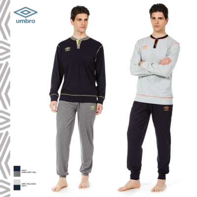 PIGIAMA UOMO M/L 10442 Tellini S.r.l. Ingrosso Abbigliamento