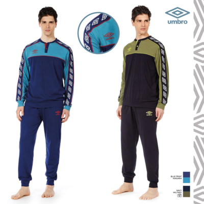 PIGIAMA UOMO M/L 10450 Tellini S.r.l. Ingrosso Abbigliamento