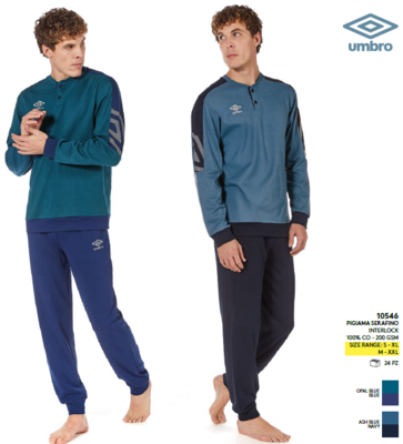 PIGIAMA SERAFINO UOMO M/L 10546 Tellini S.R.L. Χονδρική ενδυμασία