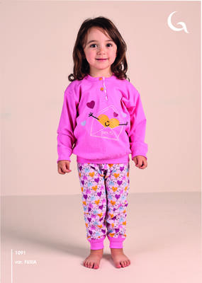 PIGIAMA NEONATA M/L 1091 Tellini S.r.l. Ingrosso Abbigliamento