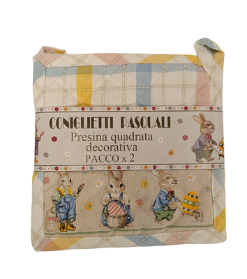 SET PRESINA 2PZ CONIGLIETTI Ingrosso Tessile Casa Tellini S.r.l.