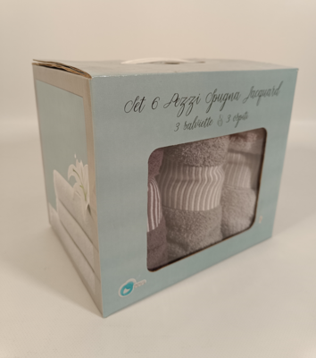 COORDINATO BAGNO ARROW 3+3 Ingrosso Tessile Casa Tellini S.r.l.