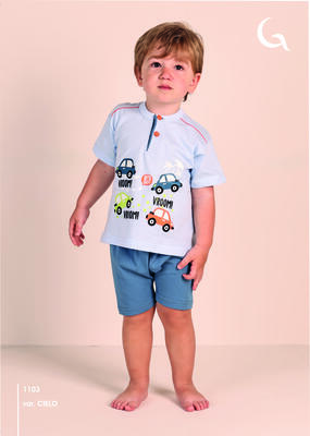 PIGIAMA NEONATO M/M 1123 Tellini S.r.l. Ingrosso Abbigliamento