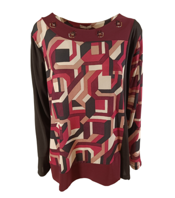 MAGLIA CONFORMATA DONNA M/L 13/25628 Tellini S.r.l. Ingrosso Abbigliamento