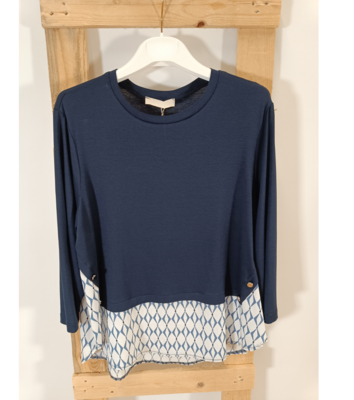 MAGLIA DONNA M/L 141526 Tellini S.r.l. Ingrosso Abbigliamento