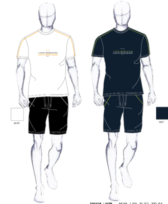 PIGIAMA UOMO M/M 141853 Tellini S.r.l. Ingrosso Abbigliamento