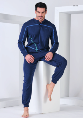 PIGIAMA SERAFINO UOMO M/L 141916 Tellini S.R.L. Großhandelskleidung