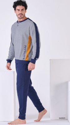 PIGIAMA SERAFINO UOMO M/L 142023 Tellini S.R.L. Großhandelskleidung