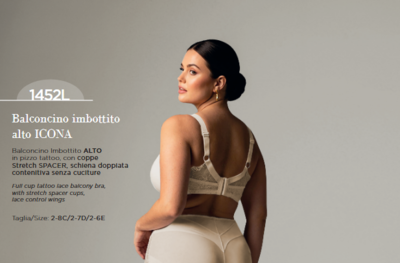DAMEN-BH 1452 ICON BALCONETTE Tellini S.R.L. Großhandelskleidung