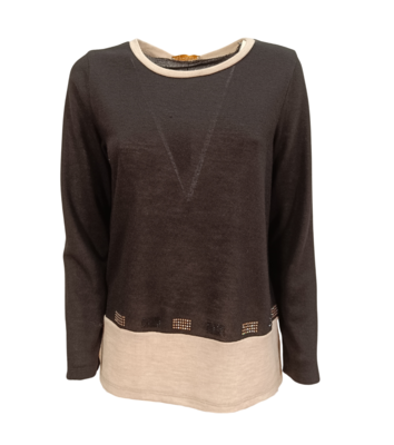 MAGLIA DONNA M/L 146169 Tellini S.r.l. Ingrosso Abbigliamento