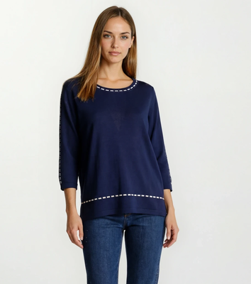 MAGLIA DONNA M/L 148961 Tellini S.r.l. Ingrosso Abbigliamento