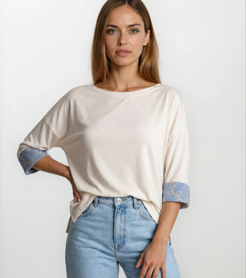 MAGLIA DONNA 3/4M 149992 Ingrosso Abbigliamento Donna Tellini S.r.l.