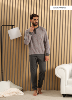 PIGIAMA SERAFINO UOMO M/L 25U15026 Tellini S.r.l. Ingrosso Abbigliamento