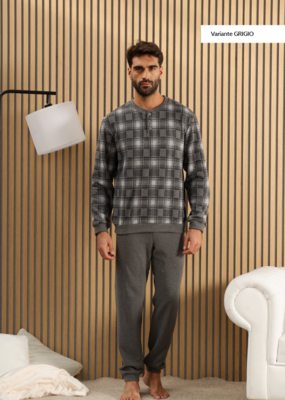 PIGIAMA SERAFINO UOMO M/L 25U15028 Tellini S.r.l. Ingrosso Abbigliamento