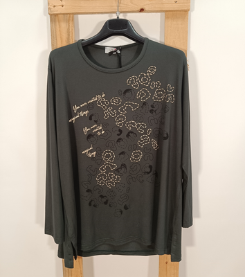TSHIRT CONFORMATA DONNA M/L 15/242 Tellini S.r.l. Ingrosso Abbigliamento