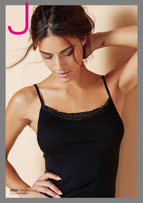 CANOTTA DONNA S/S 9000 PIZZO Tellini S.r.l. Ingrosso Abbigliamento