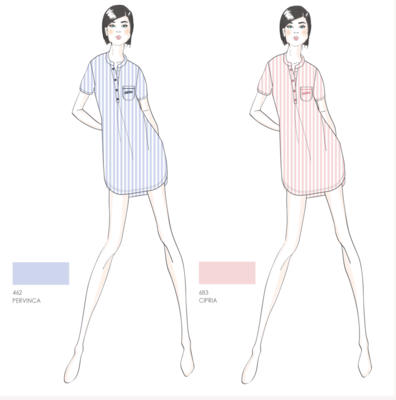 CAMICIA NOTTE DONNA M/M B2DD20268 Tellini S.r.l. Ingrosso Abbigliamento