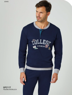 PIGIAMA UOMO M/L GP2117 Tellini S.R.L. Velkoobchodní oblečení