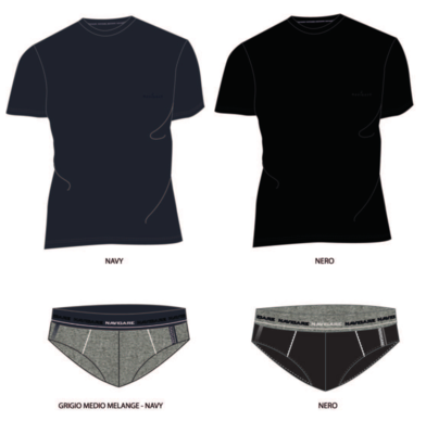 COMPLETO INTIMO UOMO 21563S Ingrosso Maglie intime uomo Tellini S.r.l.