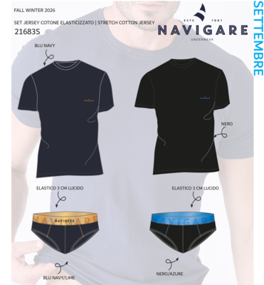COMPLETO INTIMO UOMO 31/21683 Tellini S.R.L. Χονδρική ενδυμασία