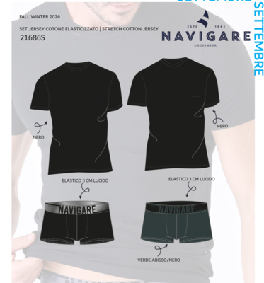COMPLETO INTIMO UOMO 31/21686 Tellini S.R.L. Χονδρική ενδυμασία