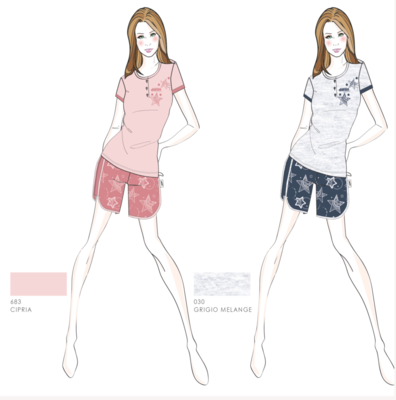 PIGIAMA SERAFINO RAGAZZA M/M B2DD22164 Tellini S.r.l. Ingrosso Abbigliamento