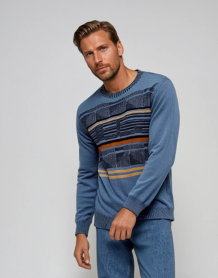MAGLIA UOMO M/L 225605 Tellini S.R.L. Χονδρική ενδυμασία