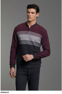 PIGIAMA UOMO M/L EP2265 Tellini S.r.l. Ingrosso Abbigliamento