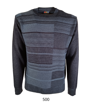 MAGLIA UOMO M/L 226602 Tellini S.r.l. Ingrosso Abbigliamento