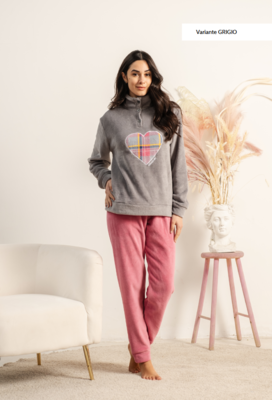 PIGIAMA SERAFINO DONNA M/L 25D23007 Ingrosso KISSIMO Tellini S.r.l.